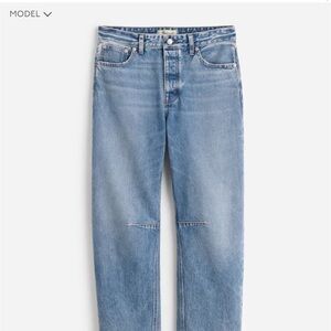 Madewell Darted Barrel Leg Jean - Size 26